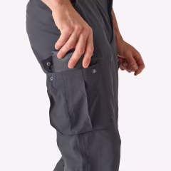 Мужские охотничьи брюки карго - серый - Охота и наблюдение за природой - 500- SOLOGNAC - Decahtlon