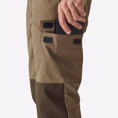 Мужские охотничьи брюки карго - коричневый - Охота и наблюдение за природой - Степь 300 - SOLOGNAC - Decathlon