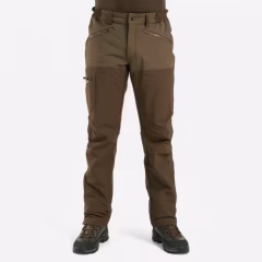 Тактические брюки Hunter - охота и наблюдение за природой - коричневый - Renfort 500 - SOLOGNAC - Decathlon