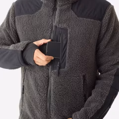 Мужской звукоизолирующий флисовый кардиган - Серый - Охота и наблюдение за природой - 900 -SOLOGNAC - Decathlon