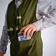 Двухсторонний жилет - охота и наблюдение за природой - неон/зеленый - 500 - SOLOGNAC - Decathlon