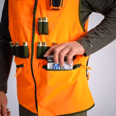 Двухсторонний жилет - охота и наблюдение за природой - неон/зеленый - 500 - SOLOGNAC - Decathlon