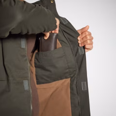 Мужское водонепроницаемое зимнее пальто -10 °C - зеленый - охота и наблюдение за природой - 100 - SOLOGNAC - Decathlon