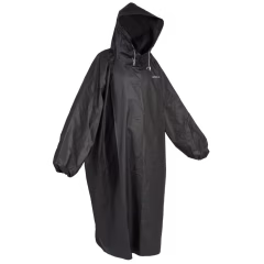 Водонепроницаемое пончо-дождевик - Рыбалка - Черный - 100 - CAPERLAN - Decathlon