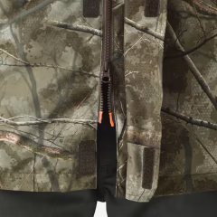 Мужское камуфляжное водонепроницаемое зимнее пальто - охота и наблюдение за природой - 100- SOLOGNAC - Decathlon