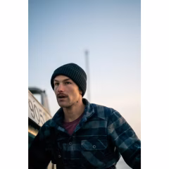 Флисовое пальто рубашечного типа - охота и наблюдение за природой - синий - 500 - SOLOGNAC - Decathlon