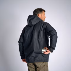 Мужское водонепроницаемое зимнее пальто -10 °C - черный - охота и наблюдение за природой - 100 - SOLOGNAC - Decathlon - Декатлон