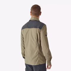 Мужская охотничья рубашка с длинным рукавом - зеленый - Охота и наблюдение за природой - 520 - SOLOGNAC - Decathlon