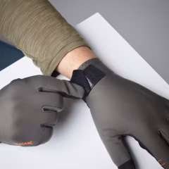 Сенсорные перчатки - охота и наблюдение за природой - зеленые - 500 - SOLOGNAC - Decathlon - Декатлон