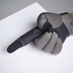 Сенсорные перчатки - охота и наблюдение за природой - зеленые - 500 - SOLOGNAC - Decathlon - Декатлон