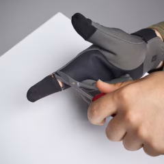 Сенсорные перчатки - охота и наблюдение за природой - зеленые - 500 - SOLOGNAC - Decathlon - Декатлон