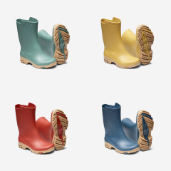 Детские короткие резиновые сапоги - Зеленые - Желтые - Оранжевые - Синие - Охота и наблюдение за природой - 100- SOLOGNAC - Decathlon - Декатлон