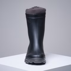 Детские короткие дождевые сапоги - черный - Охота и наблюдение за природой - 100 - SOLOGNAC - Decathlon - Декатлон