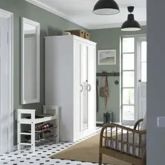 SONGESAND шкаф для одежды, белый, 120x60x191 см - IKEA - ИКЕА