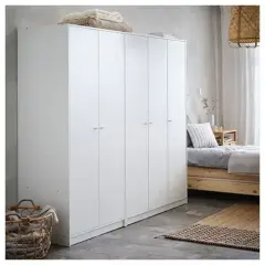 KLEPPSTAD шкаф для одежды, белый, 79x176 см - IKEA - ИКЕА